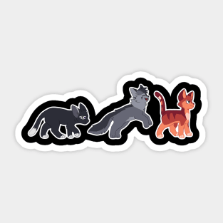 Into The Wild trio walk Sticker